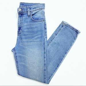 UO Girlfriend High Rise Cropped Jeans